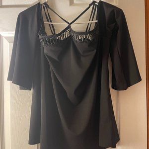Guess top with sexy straps size medium